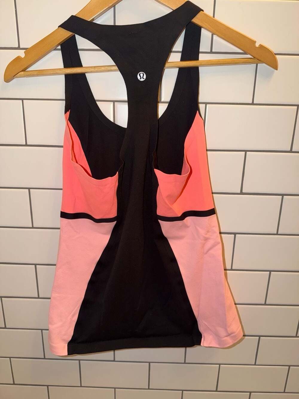 Lululemon Colorblock Racerback Athletic Tank Top - Picture 4 of 5